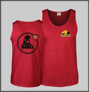 Mens Vest Top,  Heart