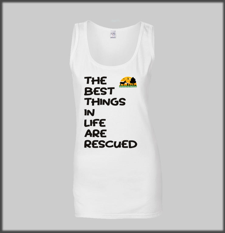 Ladies Vest Top,  The Best Things In Life