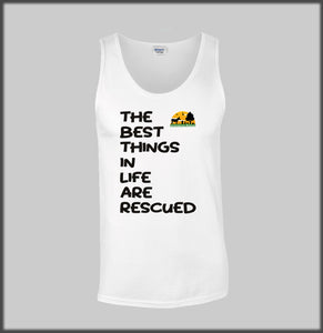 Mens Vest Top,  The Best Things In Life