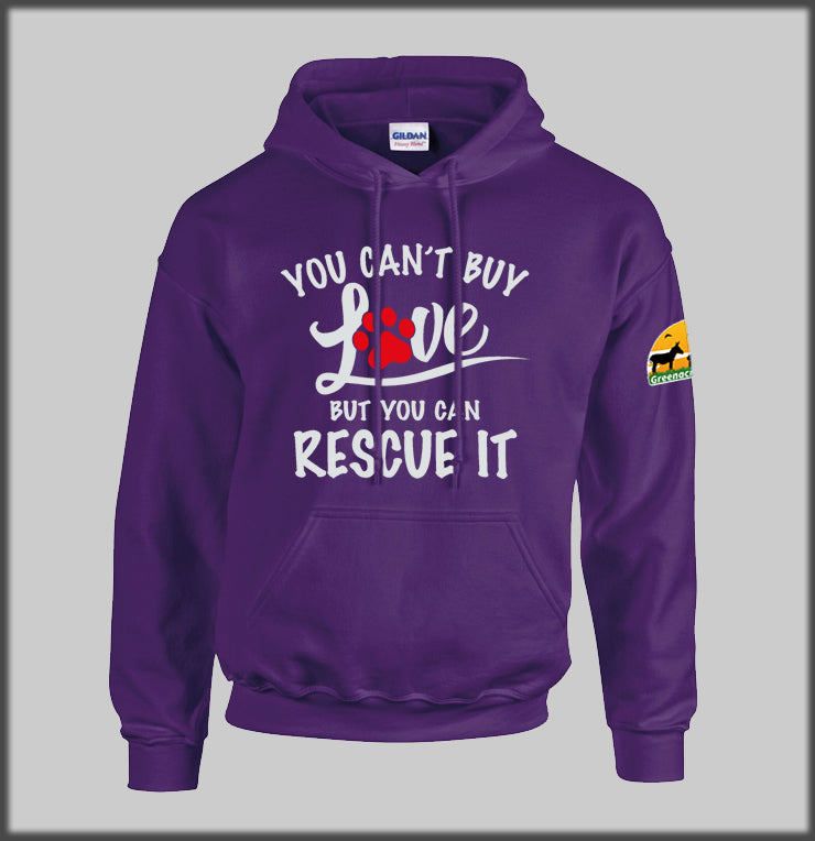 Adult Hoody, You can't buy love