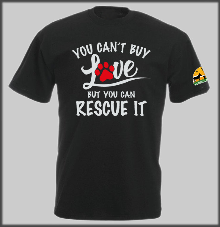 Adult T Shirt, You Can't Buy Love