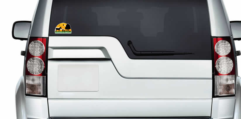 Greenacres Rescue Logo Car Sticker