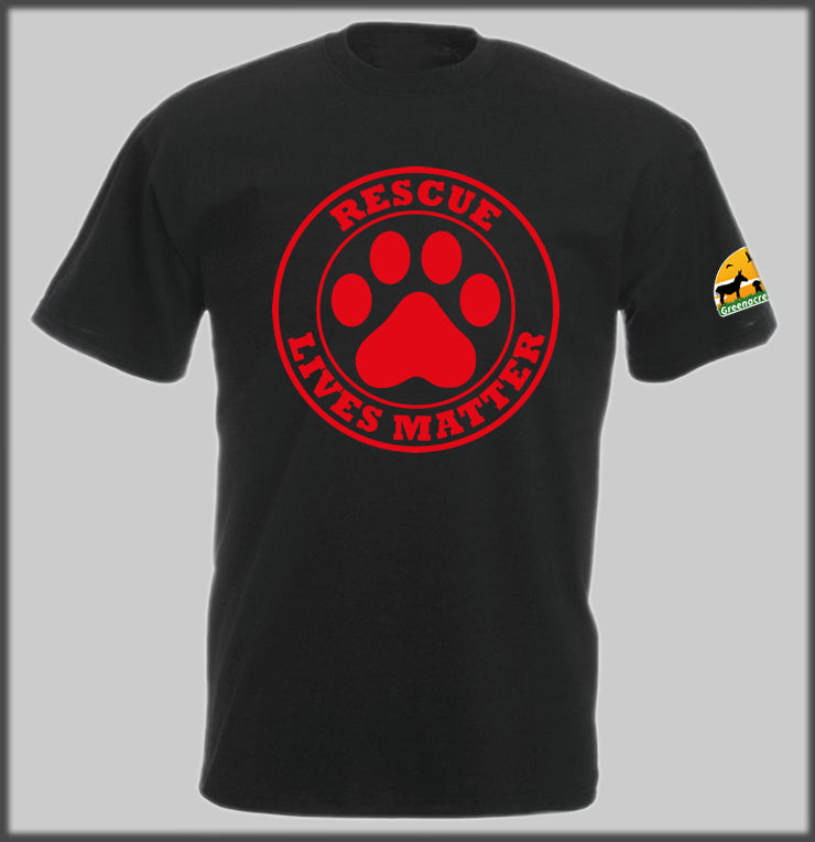 Adult T Shirt, Rescue Lives