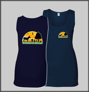 Ladies Vest Top, Greenacres logo