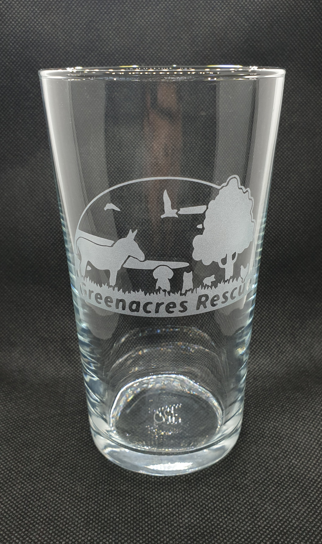 Engraved Pint Glass